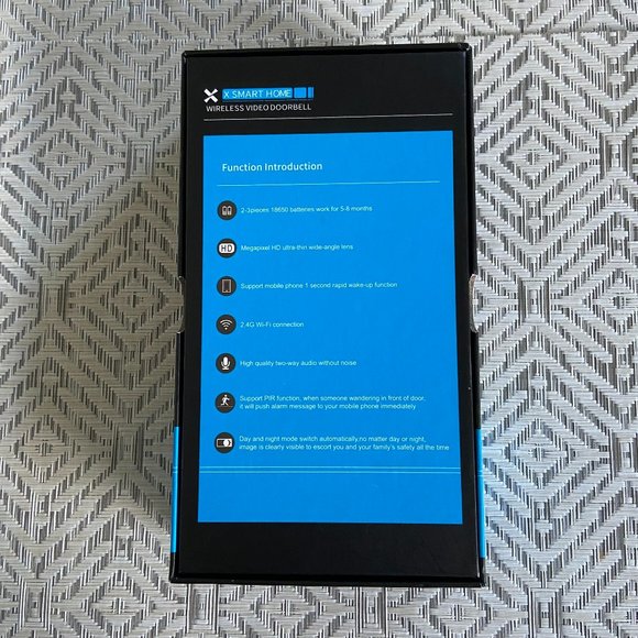 X Smart Home Wireless Video Doorbell - Picture 3 of 4